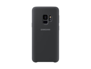 Луксозен силиконов гръб Silicone Cover оригинален EF-PG960 за Samsung Galaxy S9 G960 черен